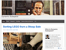 Tablet Screenshot of dynamicsubspace.net